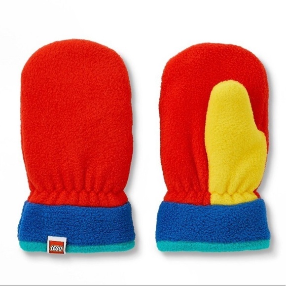 NWT LEGO® Collection x Target Baby Fleece Mittens - Picture 1 of 4